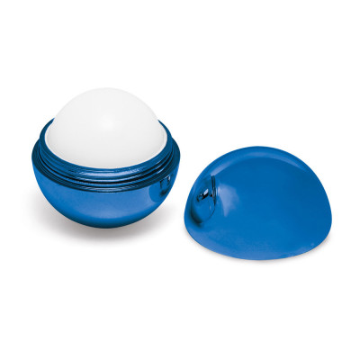 ALBA. Lip balm with ABS round-shaped packaging